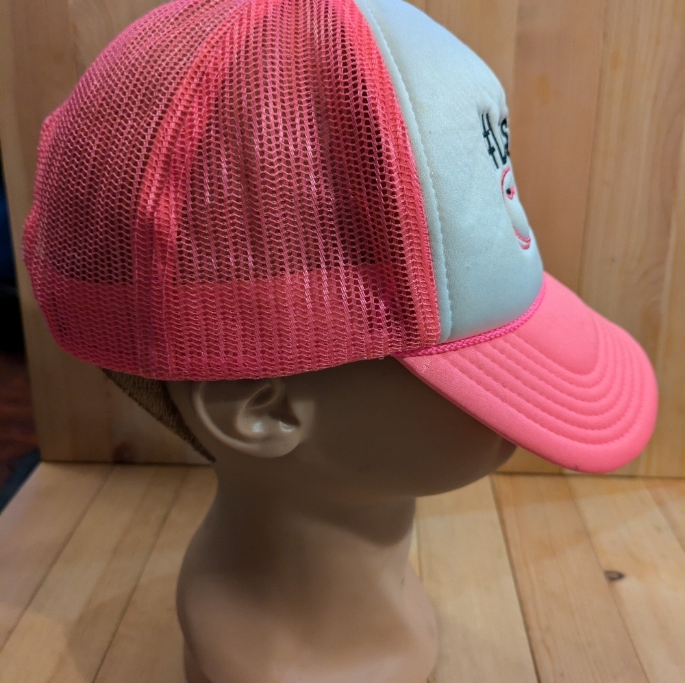Explosion Let's Play Pink and White Woman Cap - Picture 3 of 6